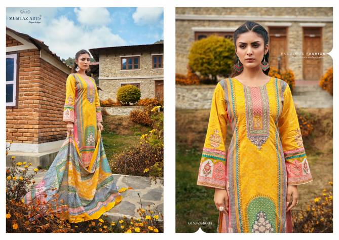 Gunjan By Mumtaz Lawn Cambric Cotton Printed Dress Material Wholesale Price In Surat

